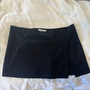 Miaou Black Mini Skirt